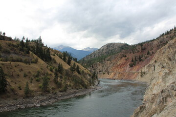 Fraser River valley, British Columbia, Canada.