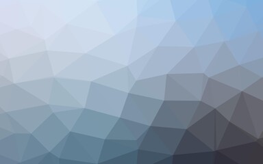 Obraz premium Light BLUE vector blurry triangle texture.