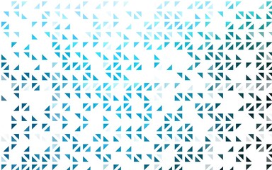 Light BLUE vector cover in polygonal style.