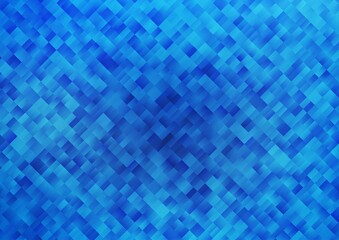 Light BLUE vector cover in polygonal style.