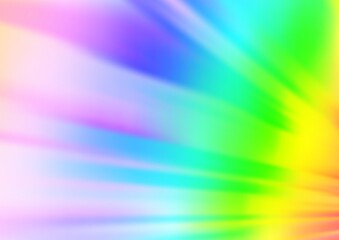 Light Multicolor, Rainbow vector layout with flat lines.