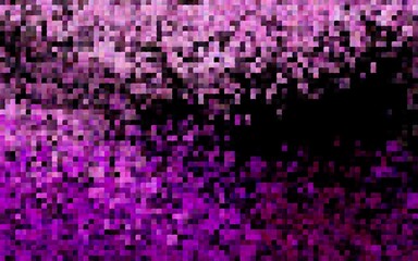 Dark Purple vector template with crystals, rectangles.