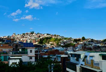 Fototapeta premium view of the city of the region sea