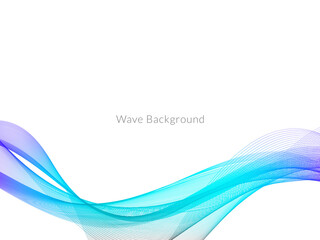 Obraz premium Abstract background with colorful flowing wave design