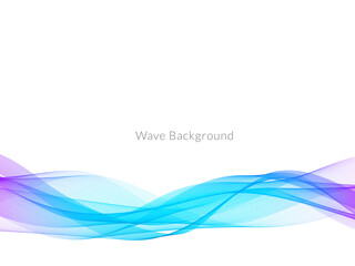 Abstract background with colorful flowing wave design