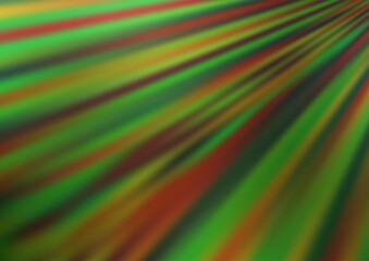 Light Green vector texture with colored lines.