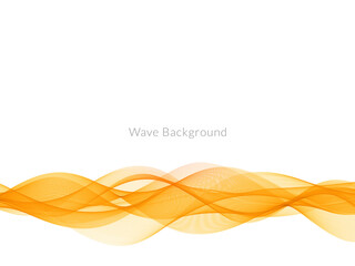 Smooth stylish colorful wave background