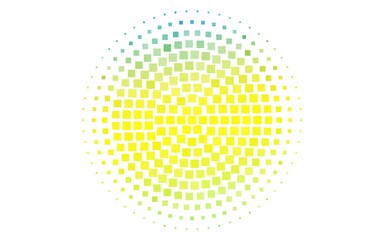 Light Green, Yellow vector texture in rectangular style.