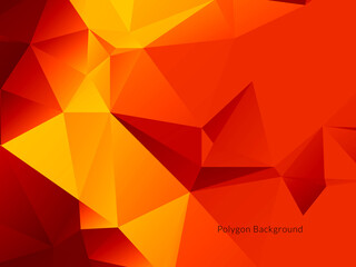 Modern colorful geometric polygon background