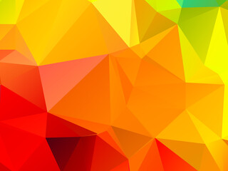 Modern colorful geometric polygon background