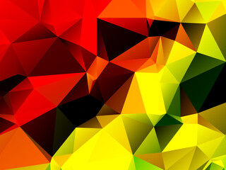Modern colorful geometric polygon background