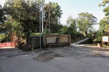 Monticchio - Parcheggio dell'Abazia di San Michele