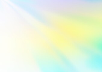 Light Blue, Yellow vector abstract blurred template.