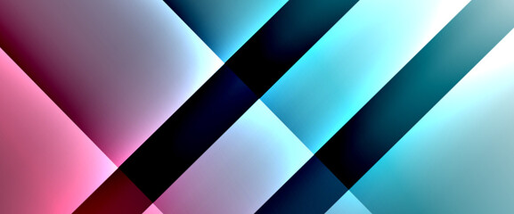 Fluid gradients with dynamic diagonal lines abstract background. Bright colors with dynamic light and shadow effects. Vector wallpaper or poster