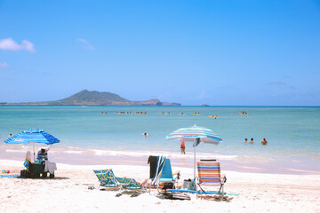 Waimanalo Beach Park, Oahu, Hawaii