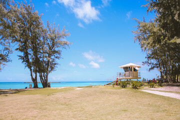 Waimanalo Beach Park, Oahu, Hawaii