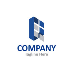 Abstract logo. Creative and simple logo.