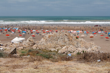 Plaża w Casablance nad Oceanem Atlantyckim © Miroslaw