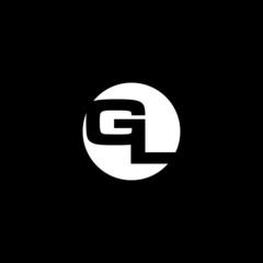 GL Letter Initial Logo Design Template Vector Illustration