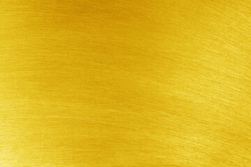 Gold brushed metal texture for abstract background.