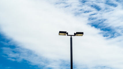 Light the way with the background sky.