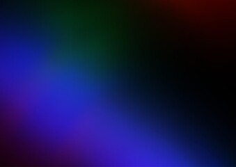 Dark Multicolor, Rainbow vector modern elegant background.