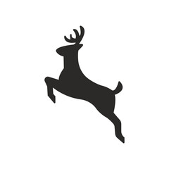 Deer icon. Wild animal symbol modern, simple, vector, icon for website design, mobile app, ui. Vector Illustration