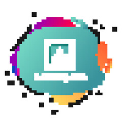 Obraz premium White Mourning photo frame with black ribbon icon isolated on white background. Funeral ceremony and condolence card layout. Abstract banner with liquid shapes. Vector.