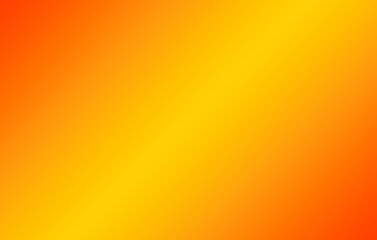 Obraz premium Soft diagonal gradient of orange & yellow abstract background.