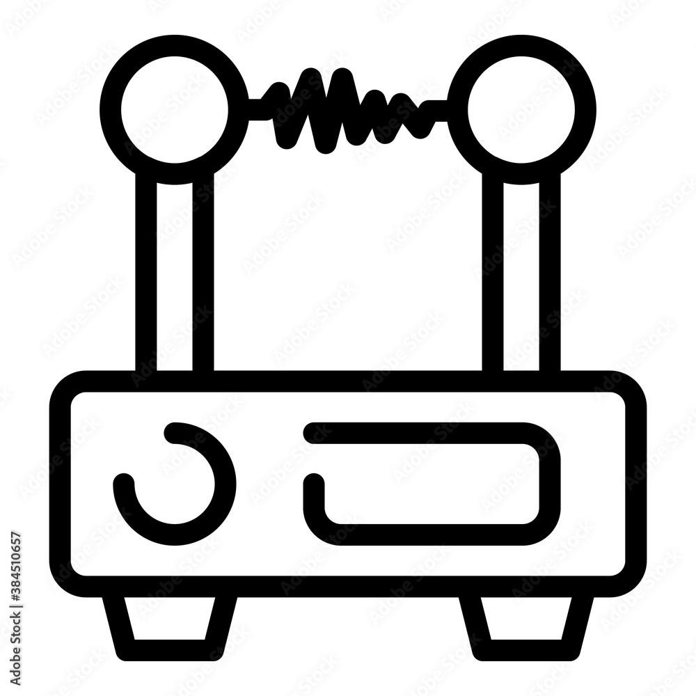 Poster router for stream icon. outline router for stream vector icon for web design isolated on white backg