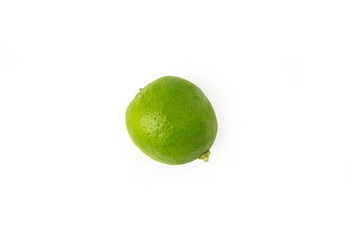 lime isolated on white background