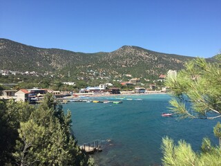Fototapeta premium view of the bay