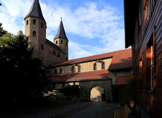 Monastery Druebeck, Saxony-Anhalt, Germany, Europe