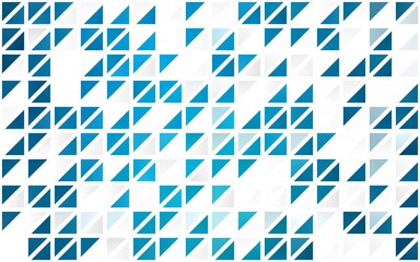 Light BLUE vector seamless backdrop with lines, triangles.