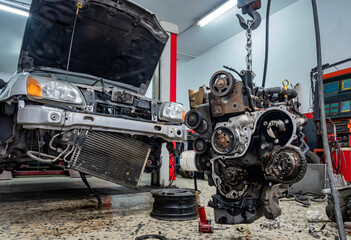 Engine repair service in Automobile service