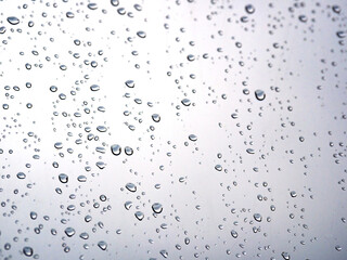  water drops on a window
