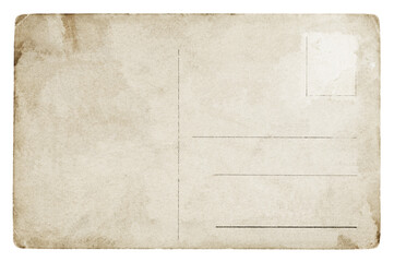 Vintage Postcard - isolated (clipping path included)	