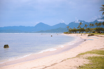 Kualoa Regional Park, oahu, hawaii