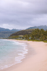 Maili Beach Park, West Oahu coastline, Hawaii