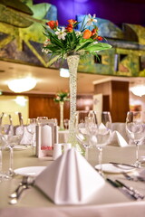 wedding table setting