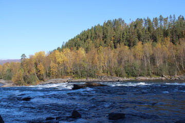 Colourful autumn in Northern Norway