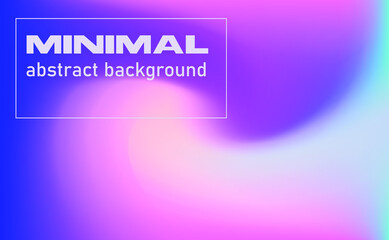 Obraz premium Trendy texture with polarization effect and colorful neon holographic stains. Abstract psychedelic background.