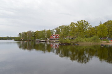 Fototapeta na wymiar Lake view Sweden 