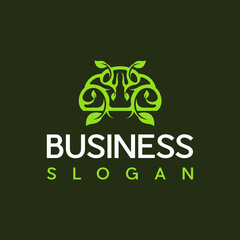 Leaf brain simple logo design Line Art minimalist inspiration, Growing brain logo combination brain logo with leaf logo