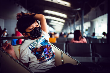 child at the airport