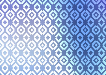Fototapeta premium Light BLUE vector texture in rectangular style.