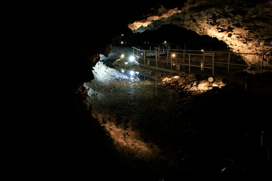 Die Barbarossah&ouml;hle in Rottleben, Kyffh&auml;userland, Th&uuml;ringen, Deutschland, Europa
The Barbarossa Cave in Rottleben, Kyffh&auml;userland, Thuringia, Germany, Europe