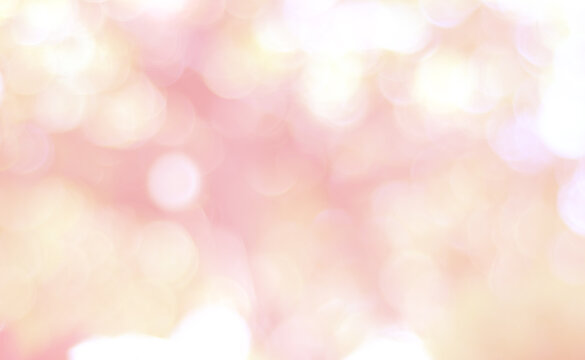 Abstract bokeh pastel background. Bokeh light, shimmering blur spot lights on multicolored abstract background