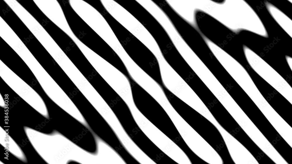Poster tearing a soft subtle zebra pattern mask