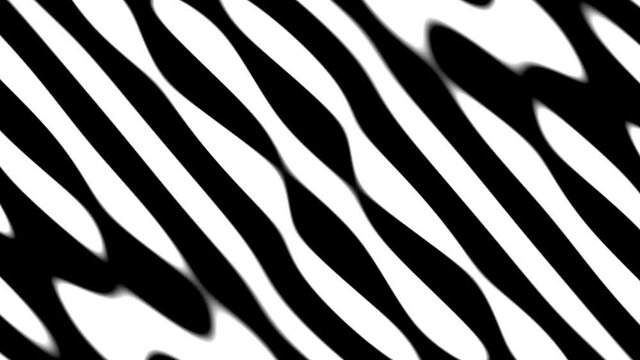 Tearing a Soft Subtle Zebra Pattern Mask